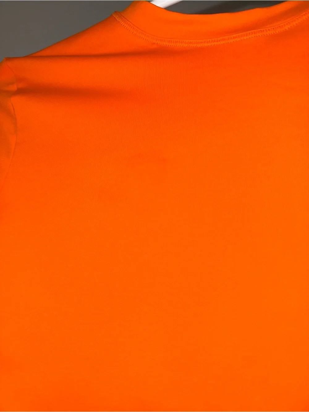 NWT SKIMS (XXS) Brand New Orange Recycled Swim Cropped Shirt